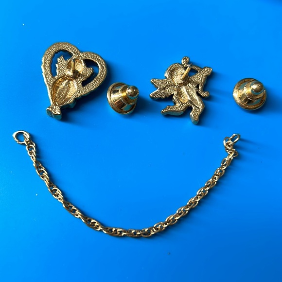 🖤1995 Avon Cherub pins - Picture 7 of 14